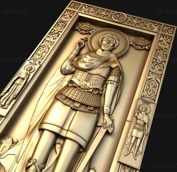 3D model Holy Martyr Victor (STL)